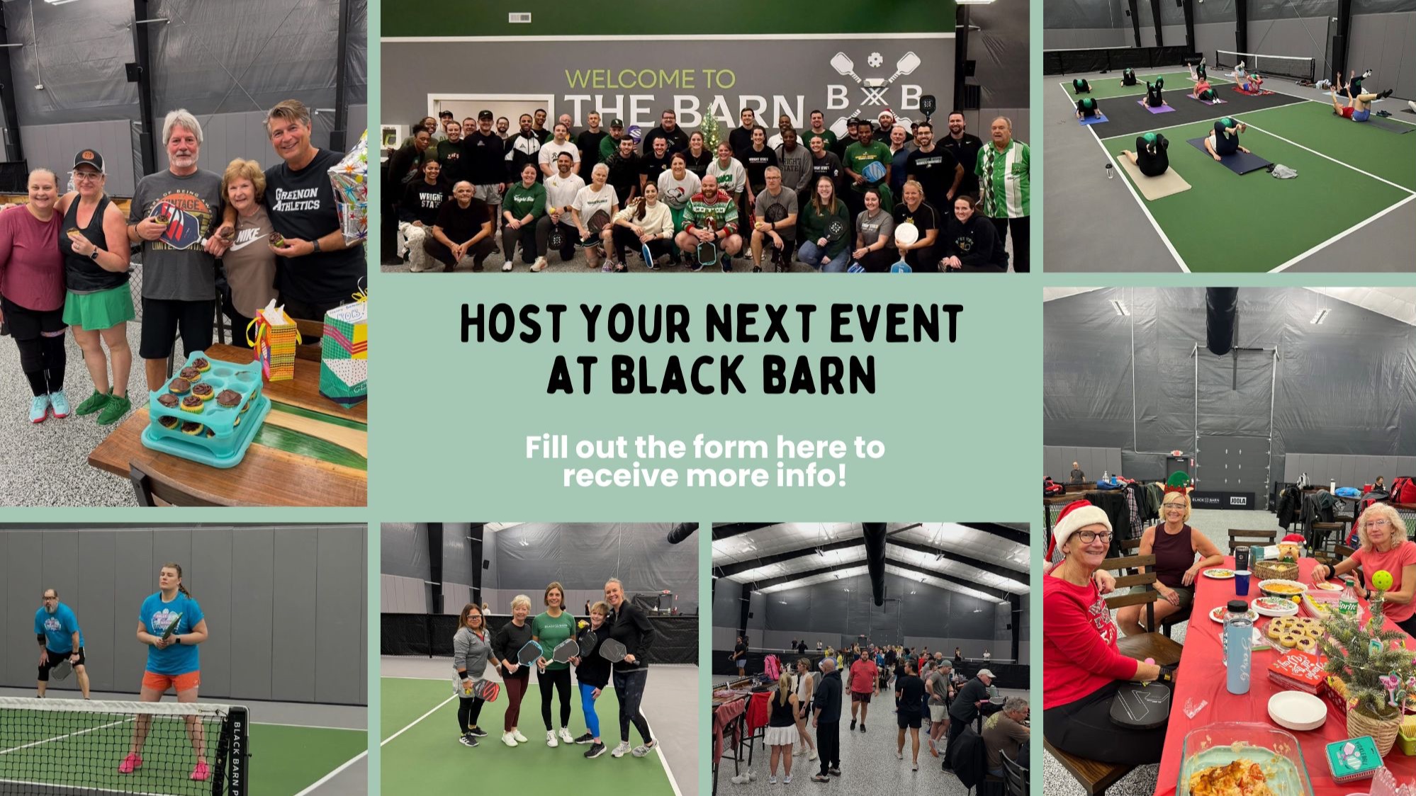 Host Your Next Event at The Barn!