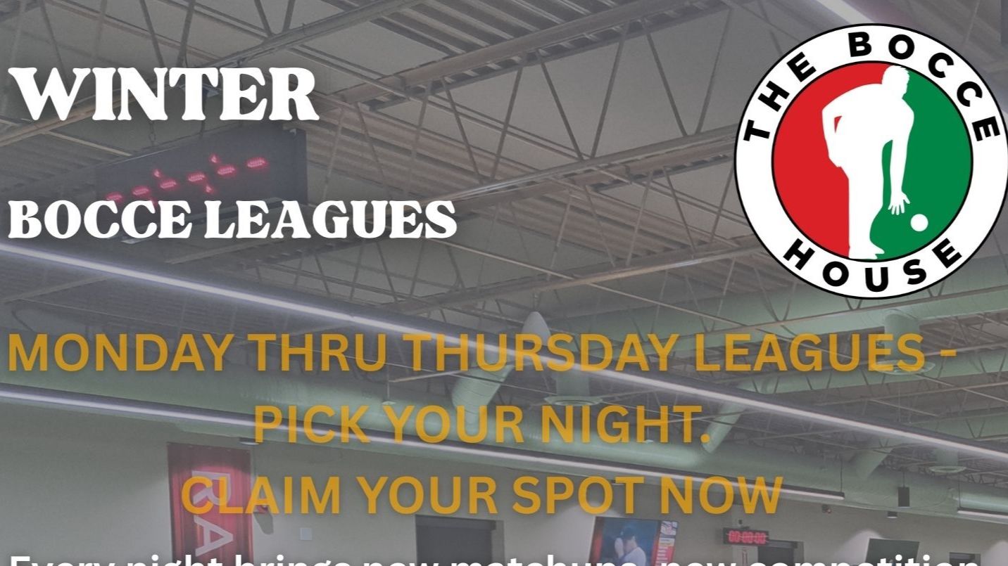 2026 Winter Bocce Leagues