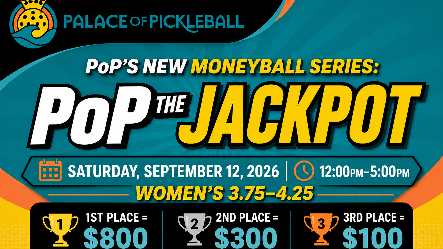 PoP the Jackpot Women's 3.75-4.25