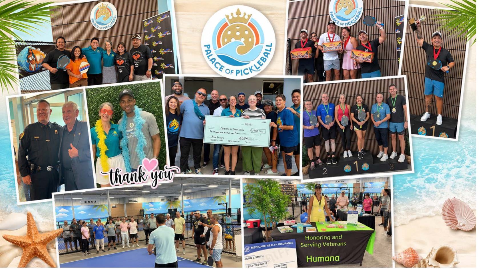 Just some of the wonderful events we've experienced.