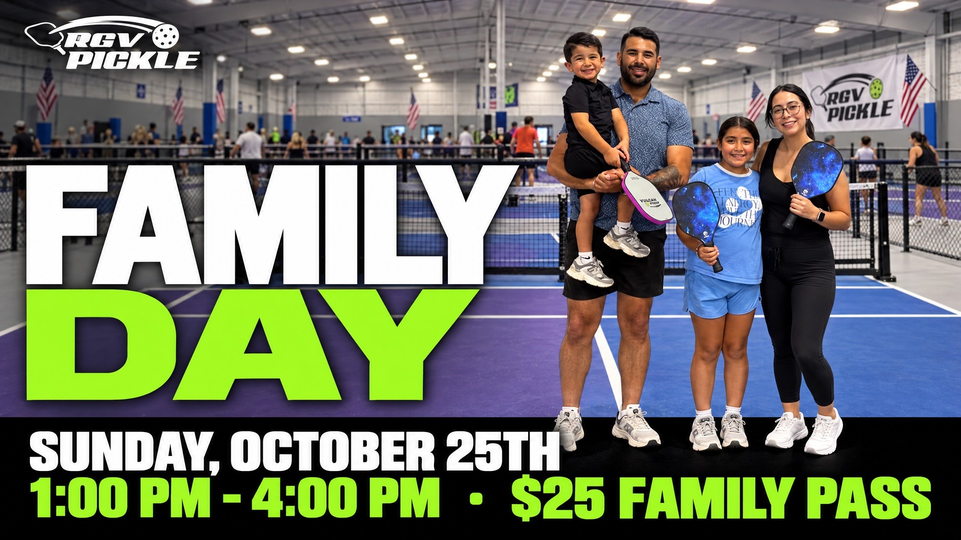Family Day - Sunday October 25, 1PM-4PM - $25 Family